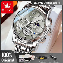 OLEVS Men’s Moon Phase Watch